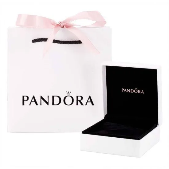 Pandora Heart T Bar Charm Bracelet