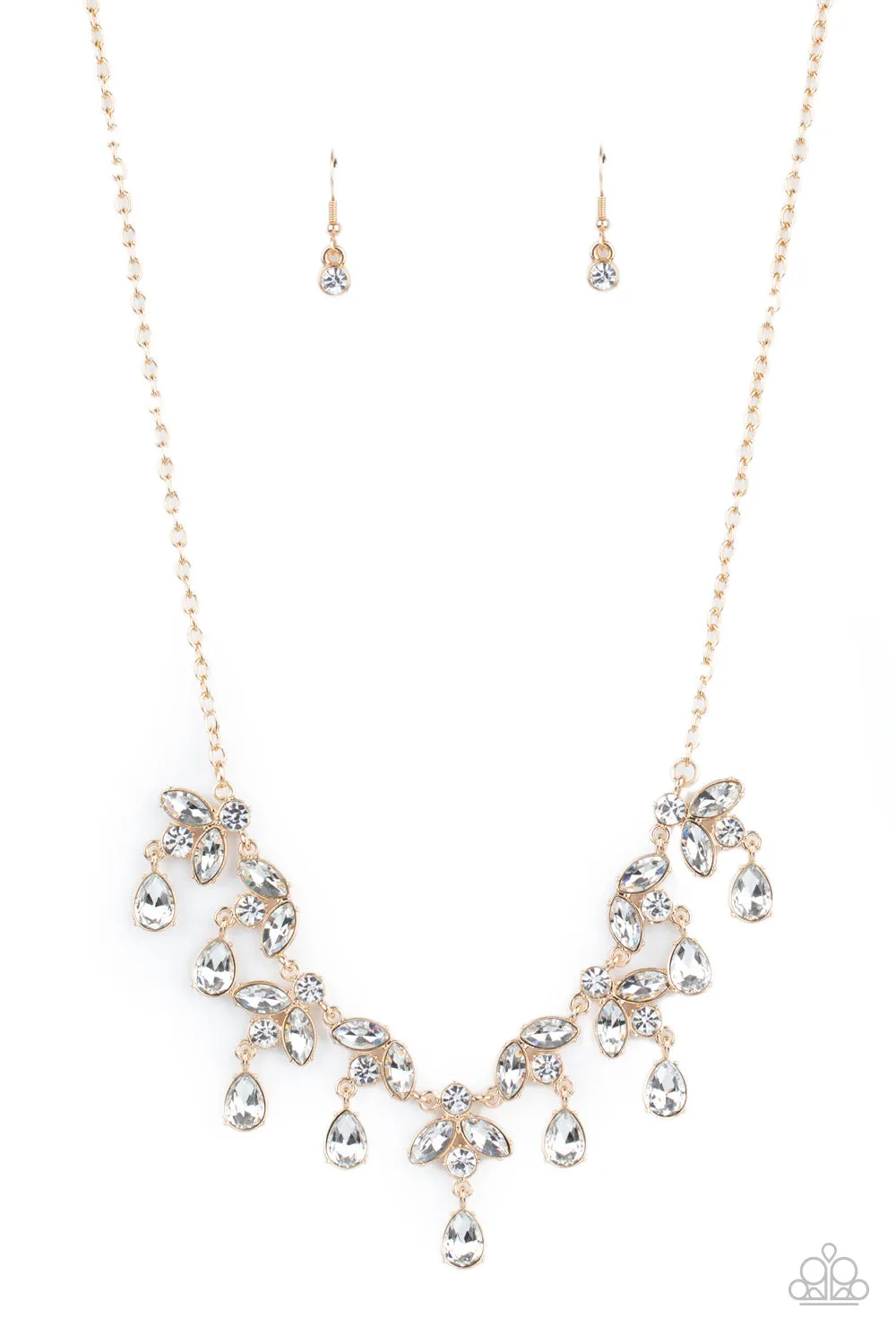 Paparazzi March 2021 Life of the Party - Vintage Royale - Gold Necklace