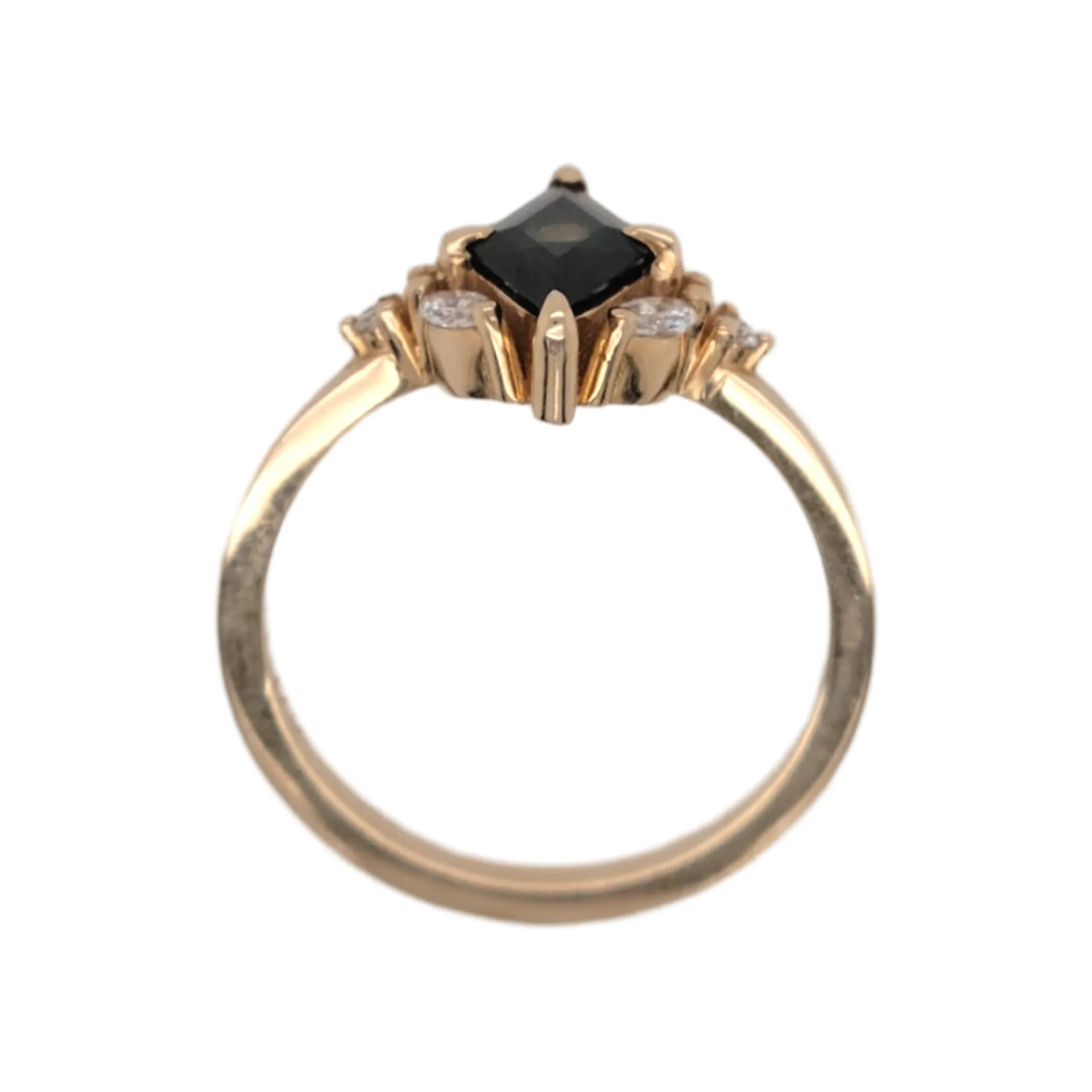Parti Green Sapphire Ring