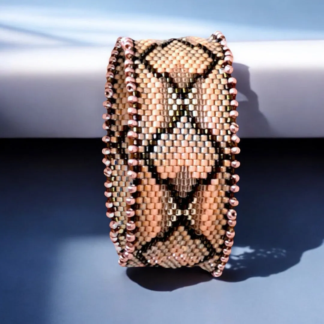 Pattern - Bracelet PINK SNAKE