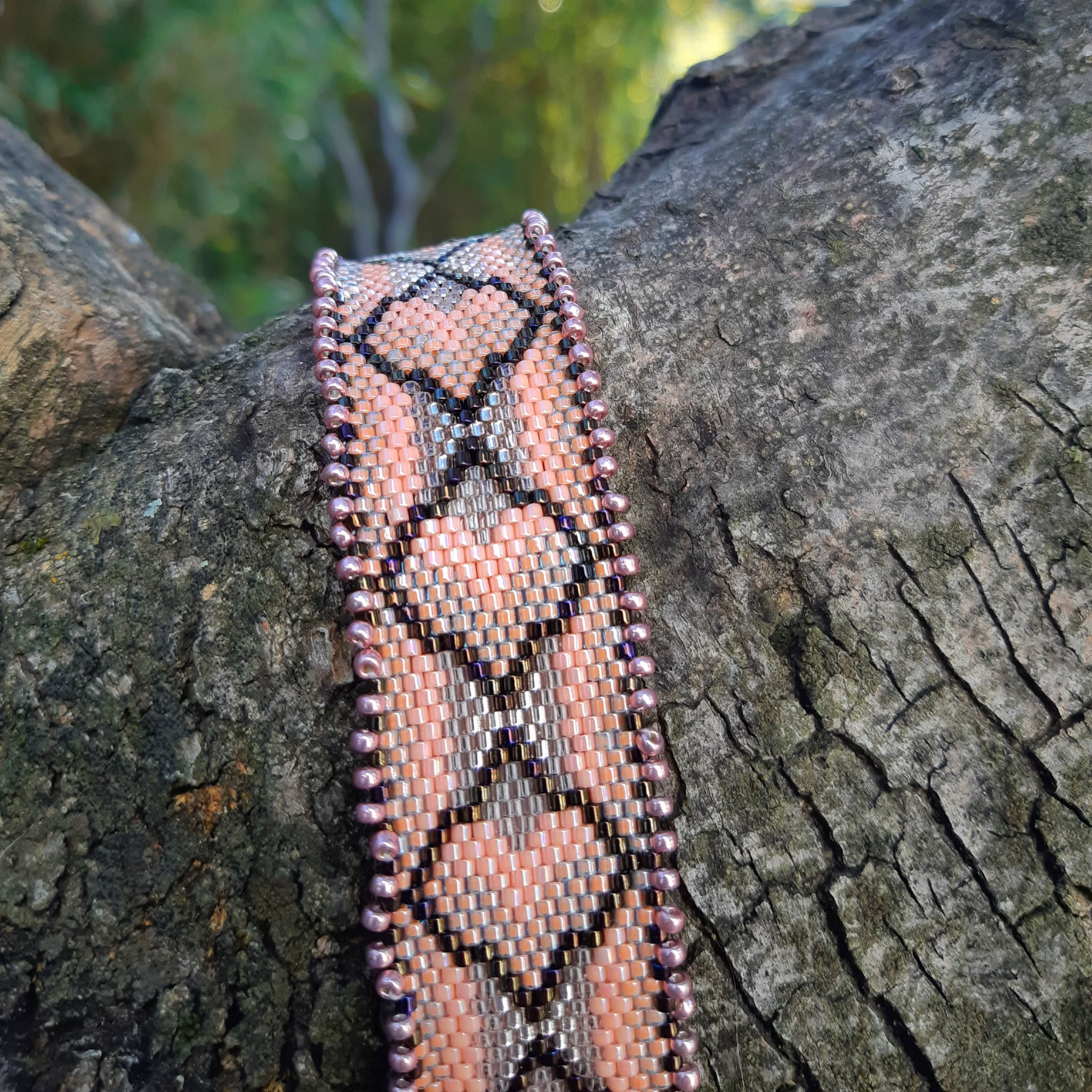 Pattern - Bracelet PINK SNAKE
