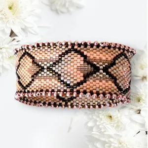 Pattern - Bracelet PINK SNAKE