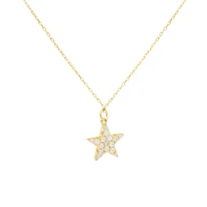 Pavé Star Necklace