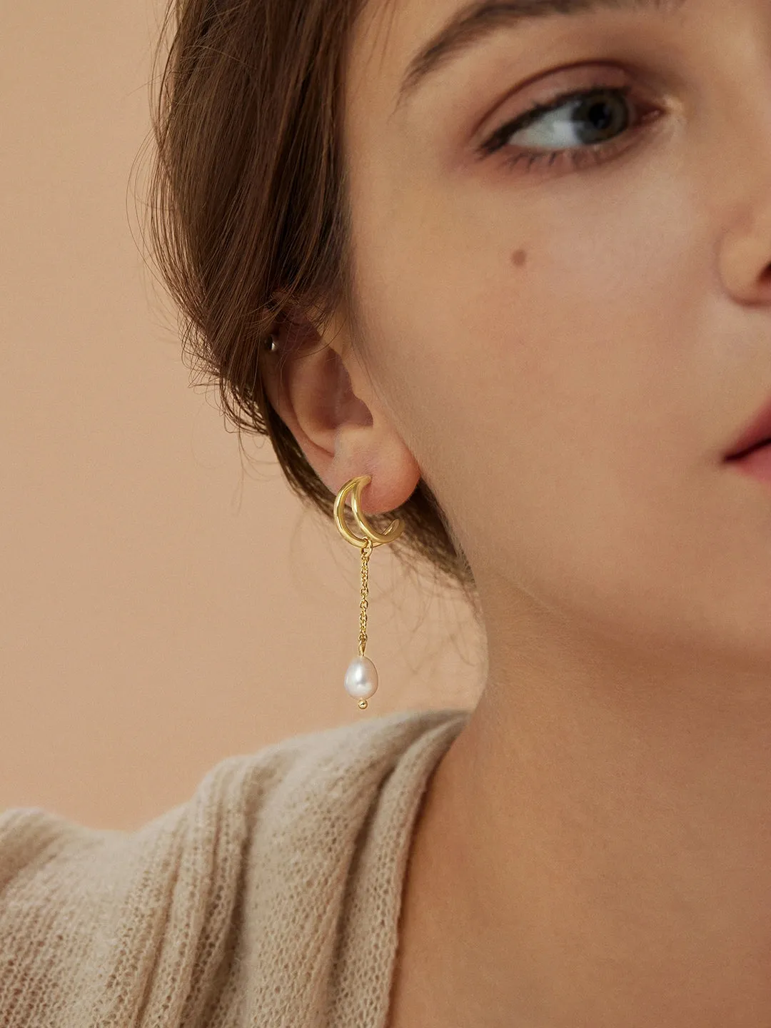 Pearl Chain Drops