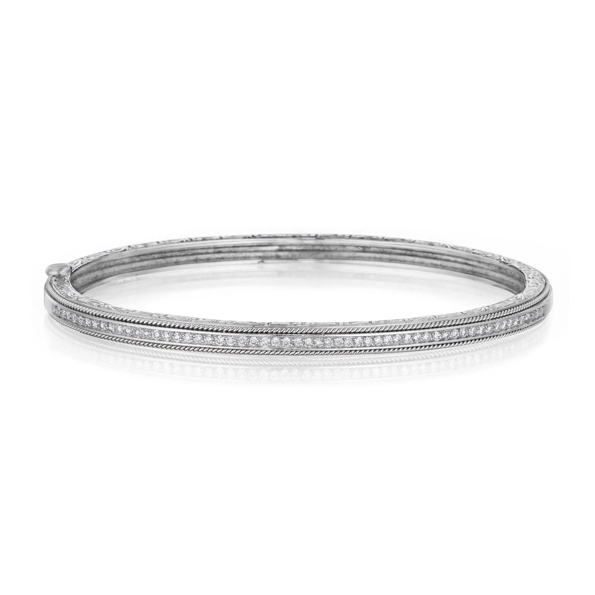 Penny Preville Engraved Stacking Bangle