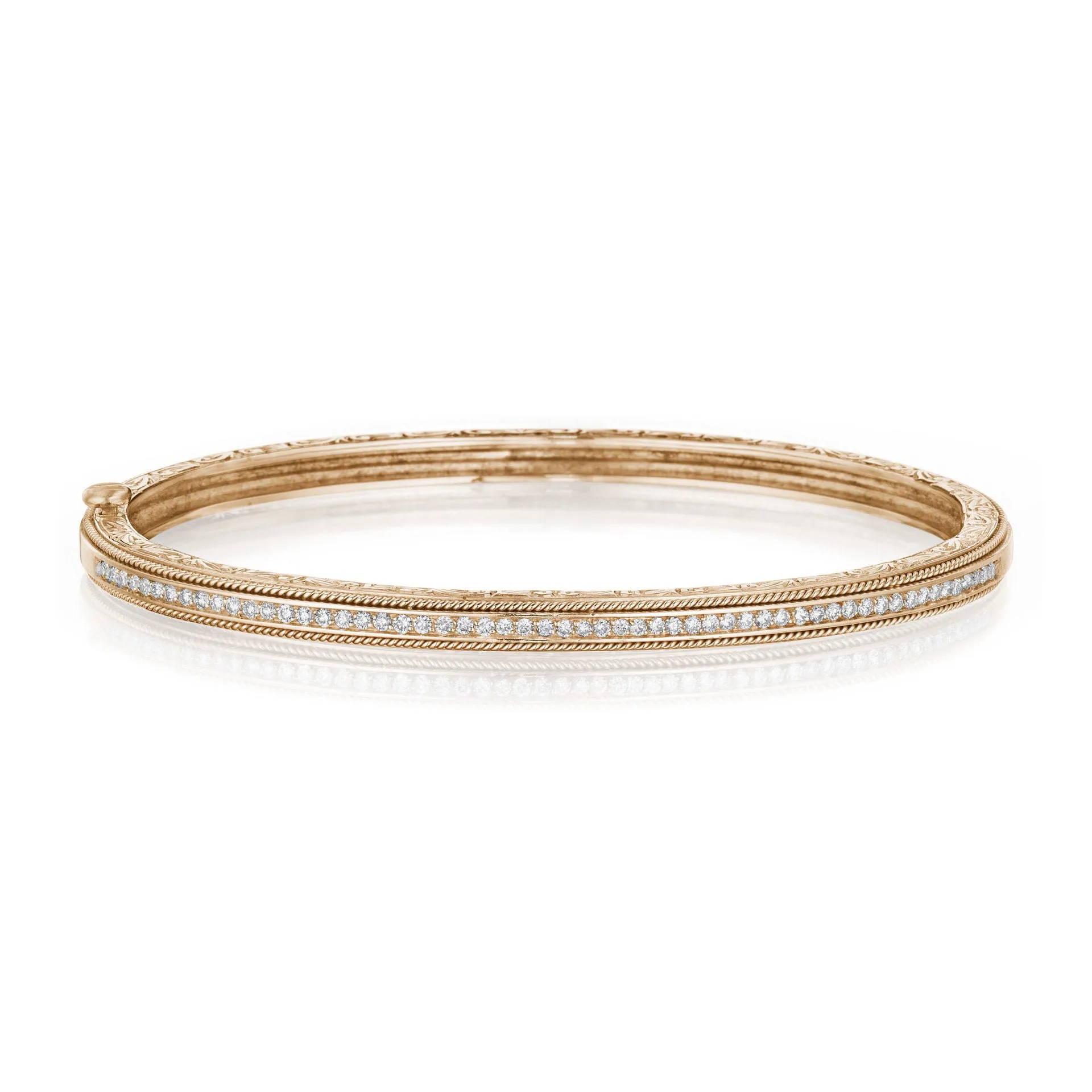 Penny Preville Engraved Stacking Bangle