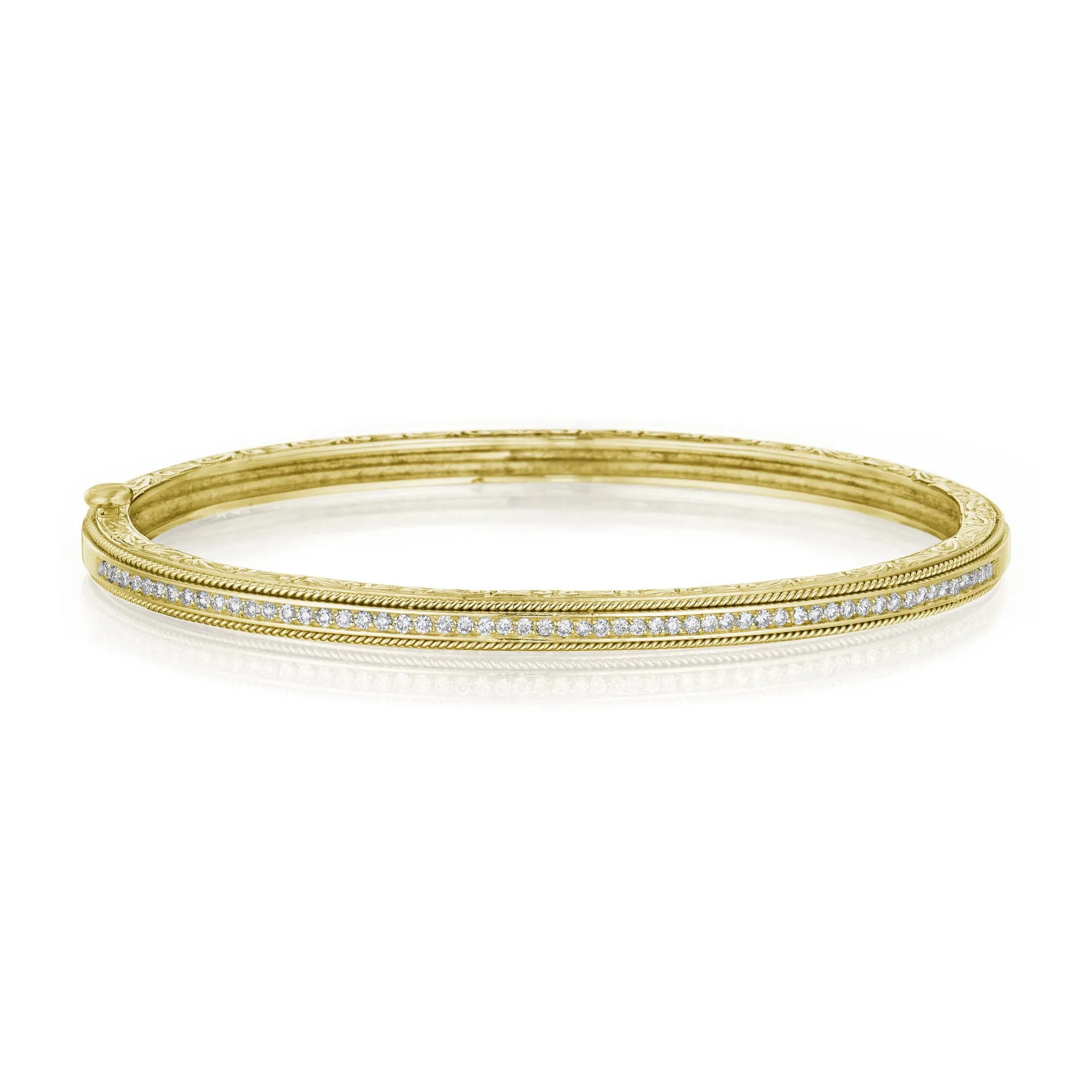 Penny Preville Engraved Stacking Bangle