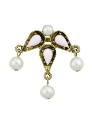 Pink Pearl Gemstone Ring