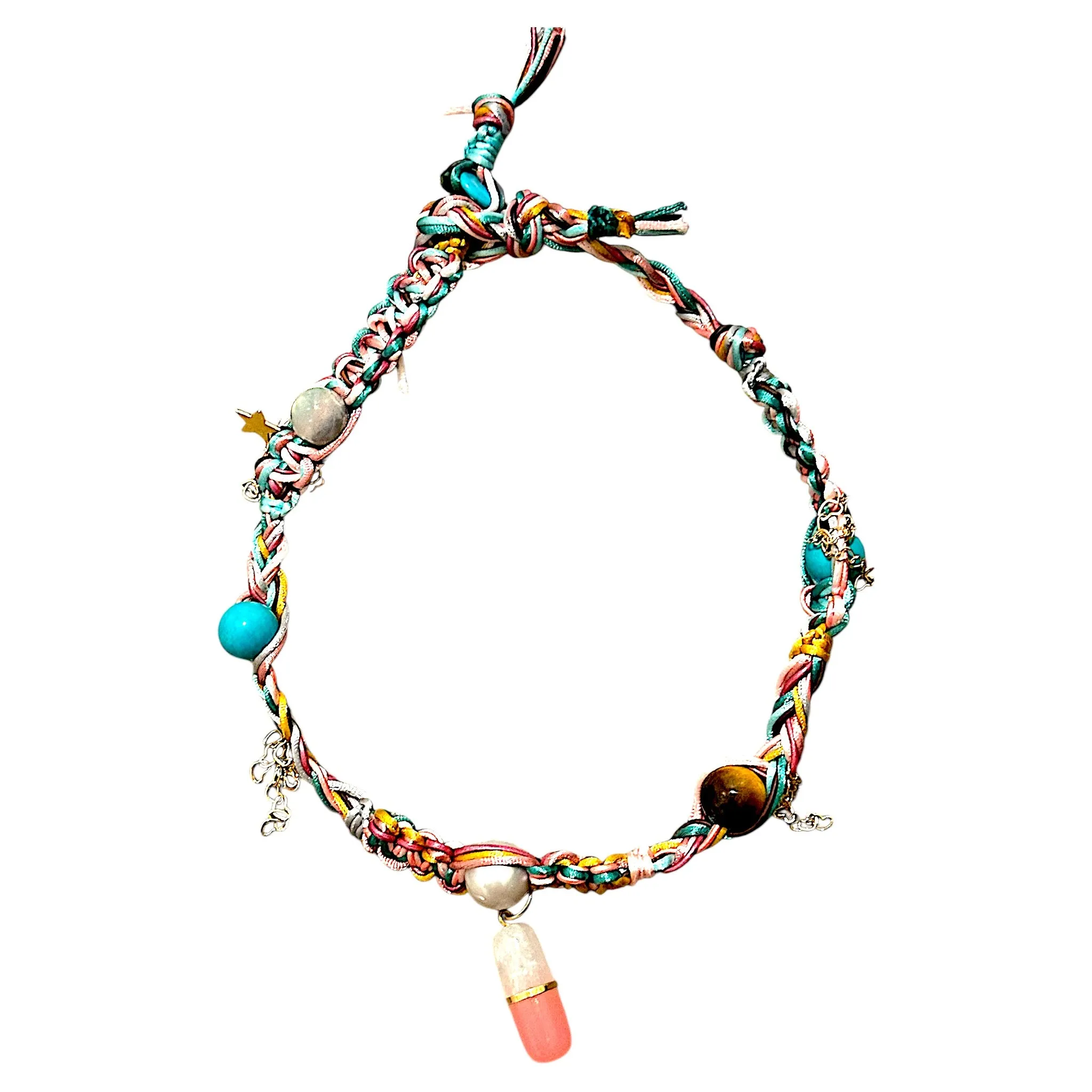 PINK PILL POPPER BARBIE ROCKER CHOKER