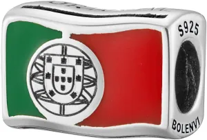 Portugal Flag Bead Charm