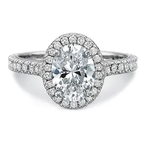 Precision Set Flush Fit Diamond Engagement Ring