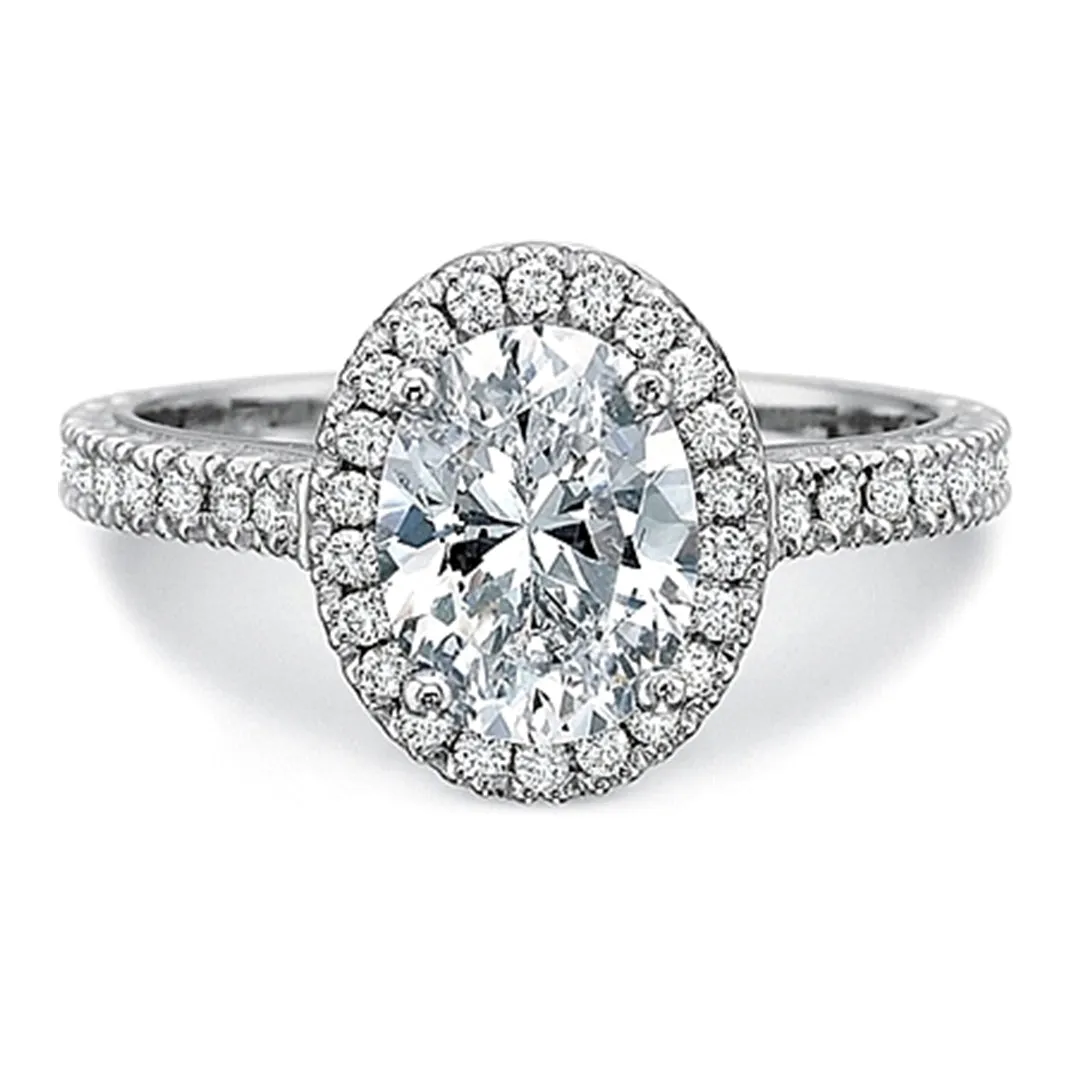 Precision Set Flush Fit Diamond Engagement Ring