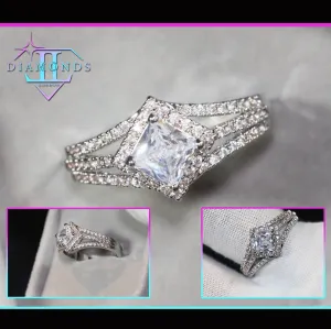 Princess Cut Engagement Ring | Womens Engagement Ring | Engagement Rings