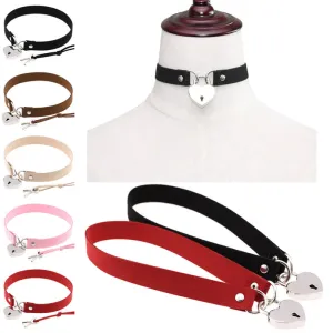 "LOVE HEART LOCK" CHOKER D070815
