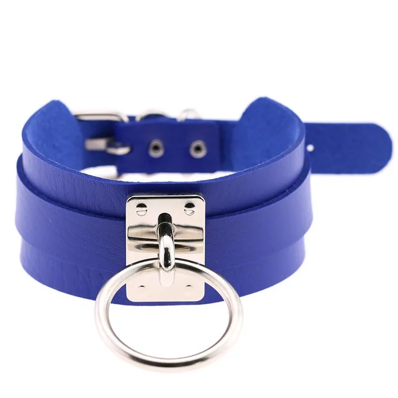 "PUNK O-SHAPED METAL" CHOKER D070809