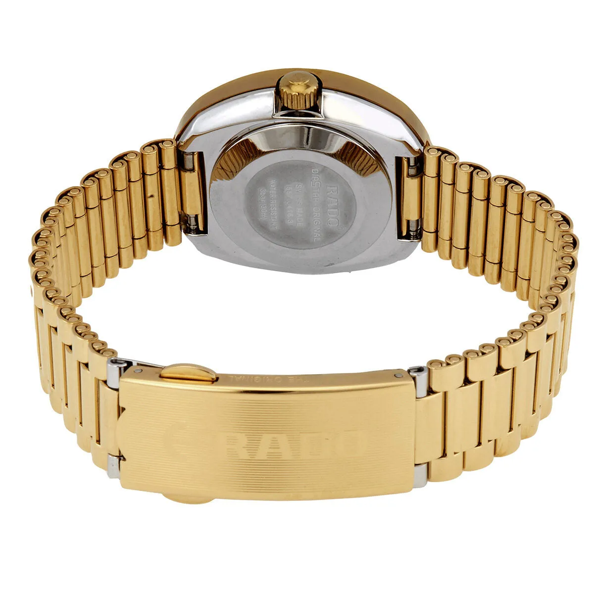 Rado Original Yellow Gold Dial Automatic Ladies Watch R12416653