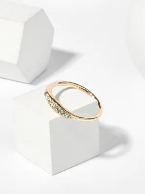 Rhinestone Detail Ring
