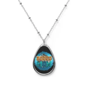 Rodeo Mom Necklace, Rodeo, Rodeo Mom, Western, Oval Necklace