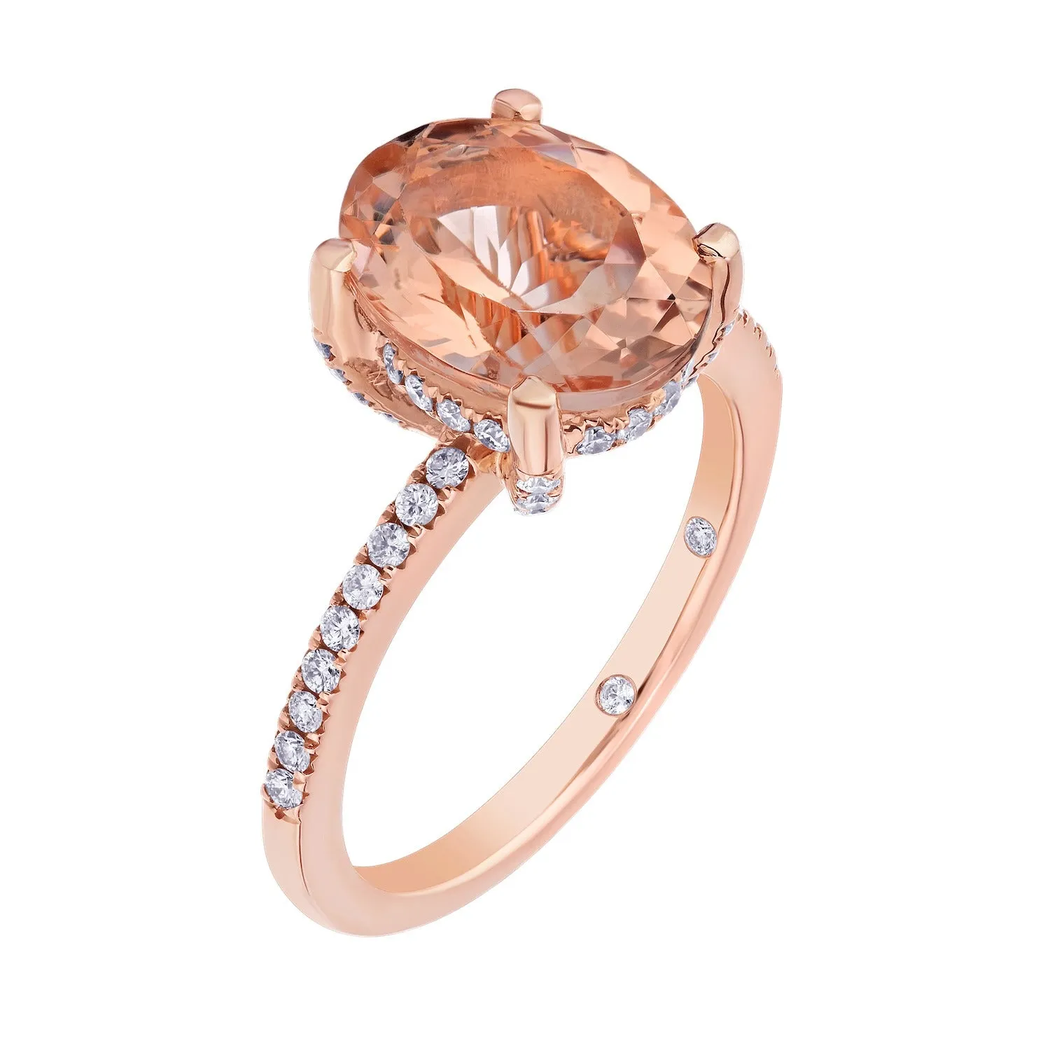 Rose Gold Diamond Rings