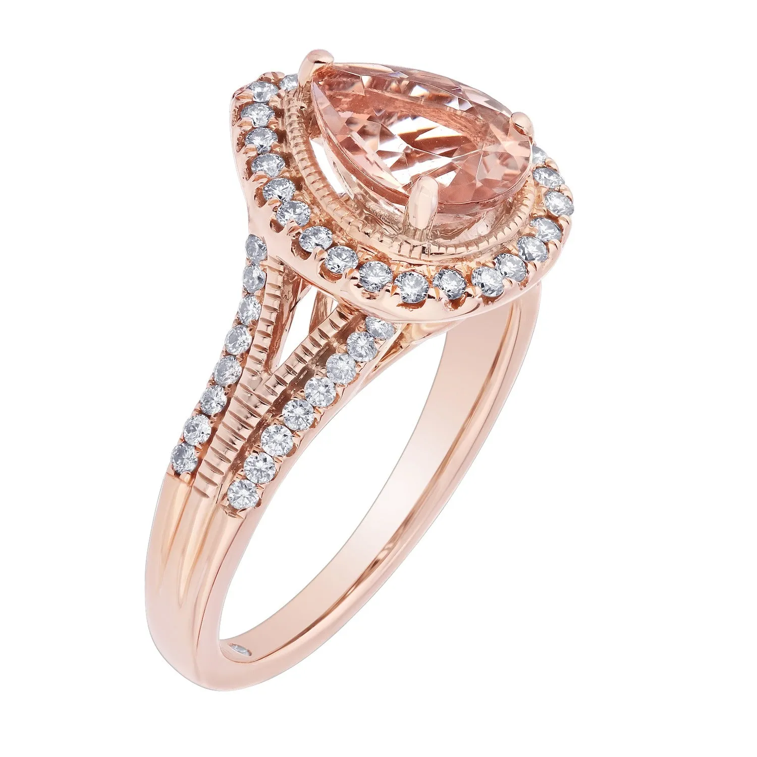 Rose Gold Diamond Rings