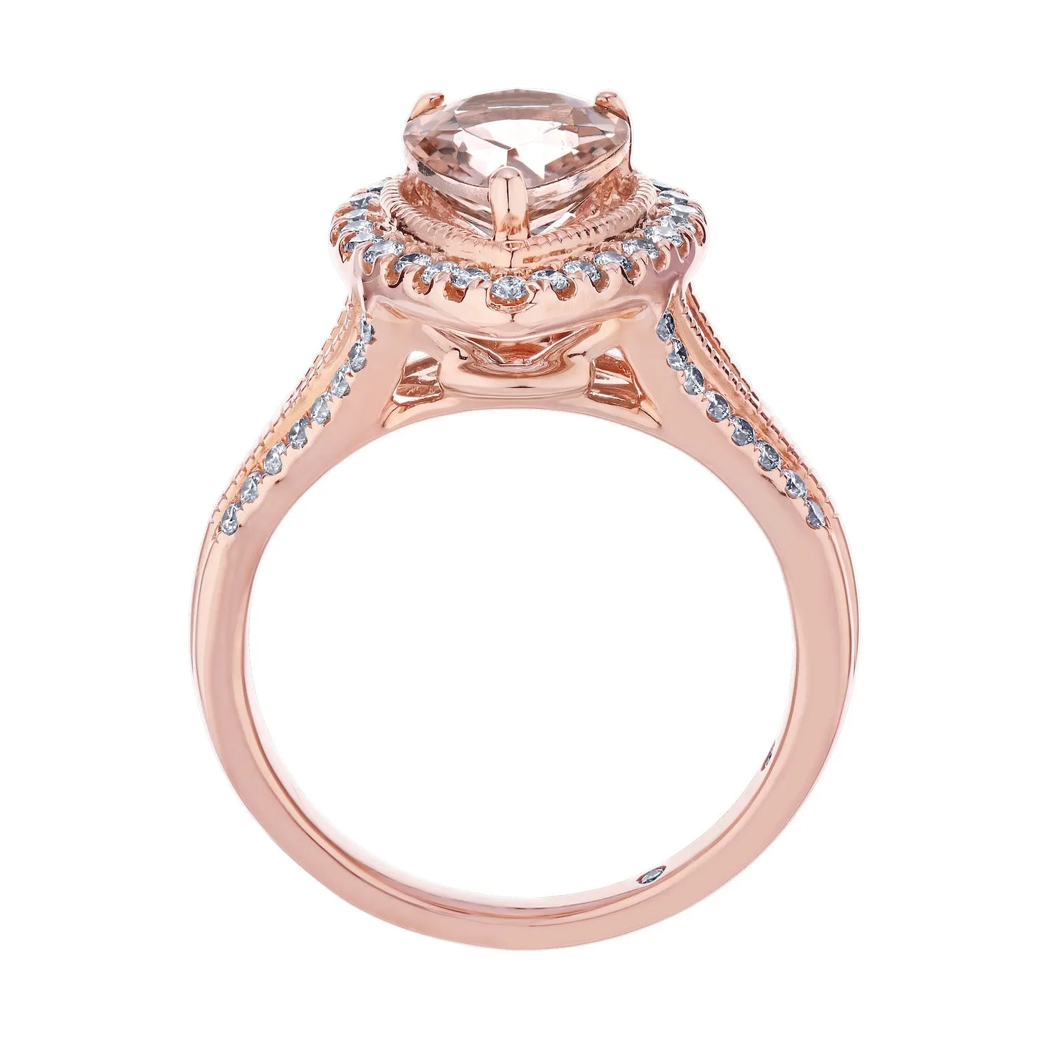 Rose Gold Diamond Rings