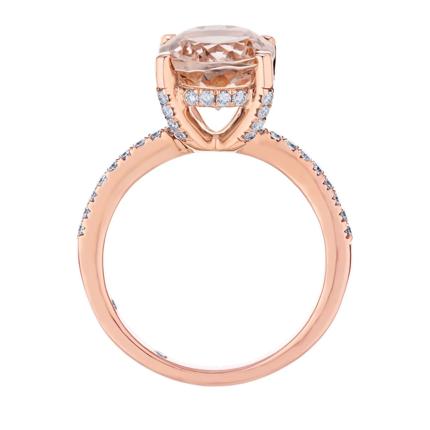 Rose Gold Diamond Rings