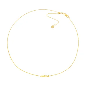 Script Mama Adjustable Choker