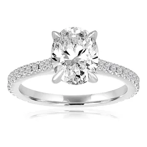 Signature Pave Diamond Engagement Ring
