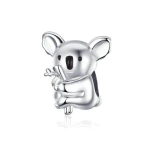Silver Koala Bear Charm