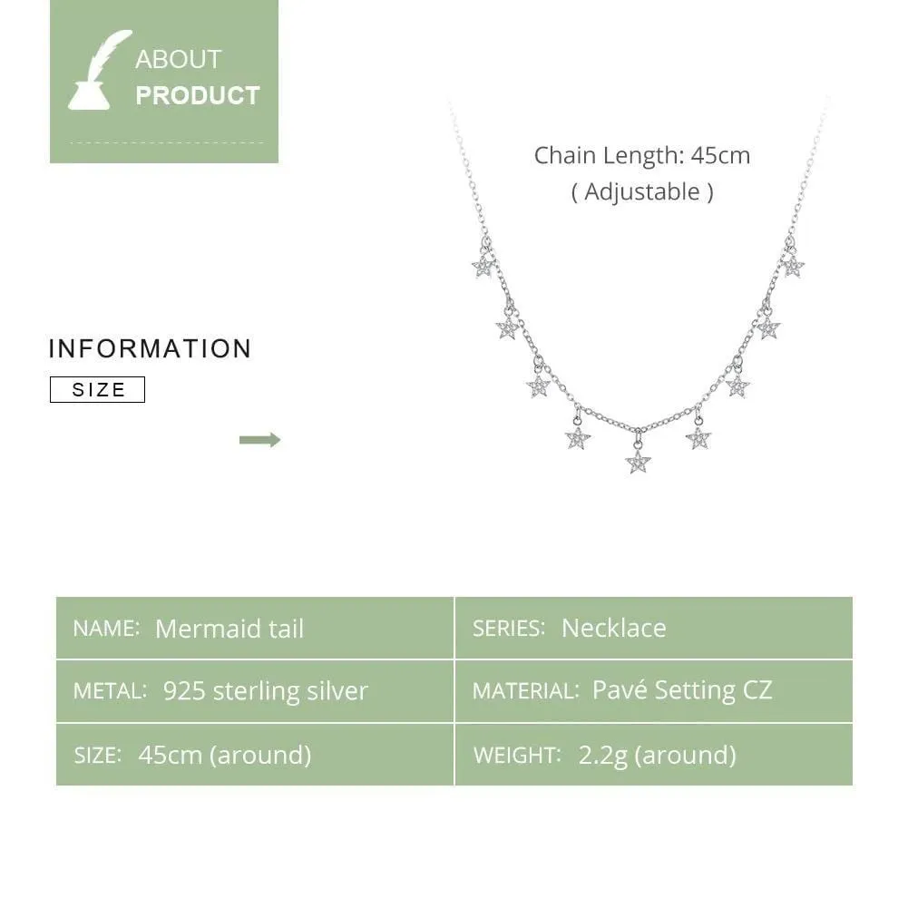 Silver Star Choker