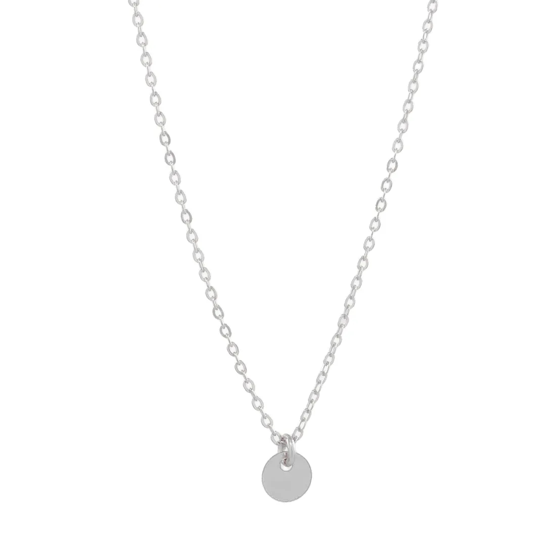 Single Disc Necklace