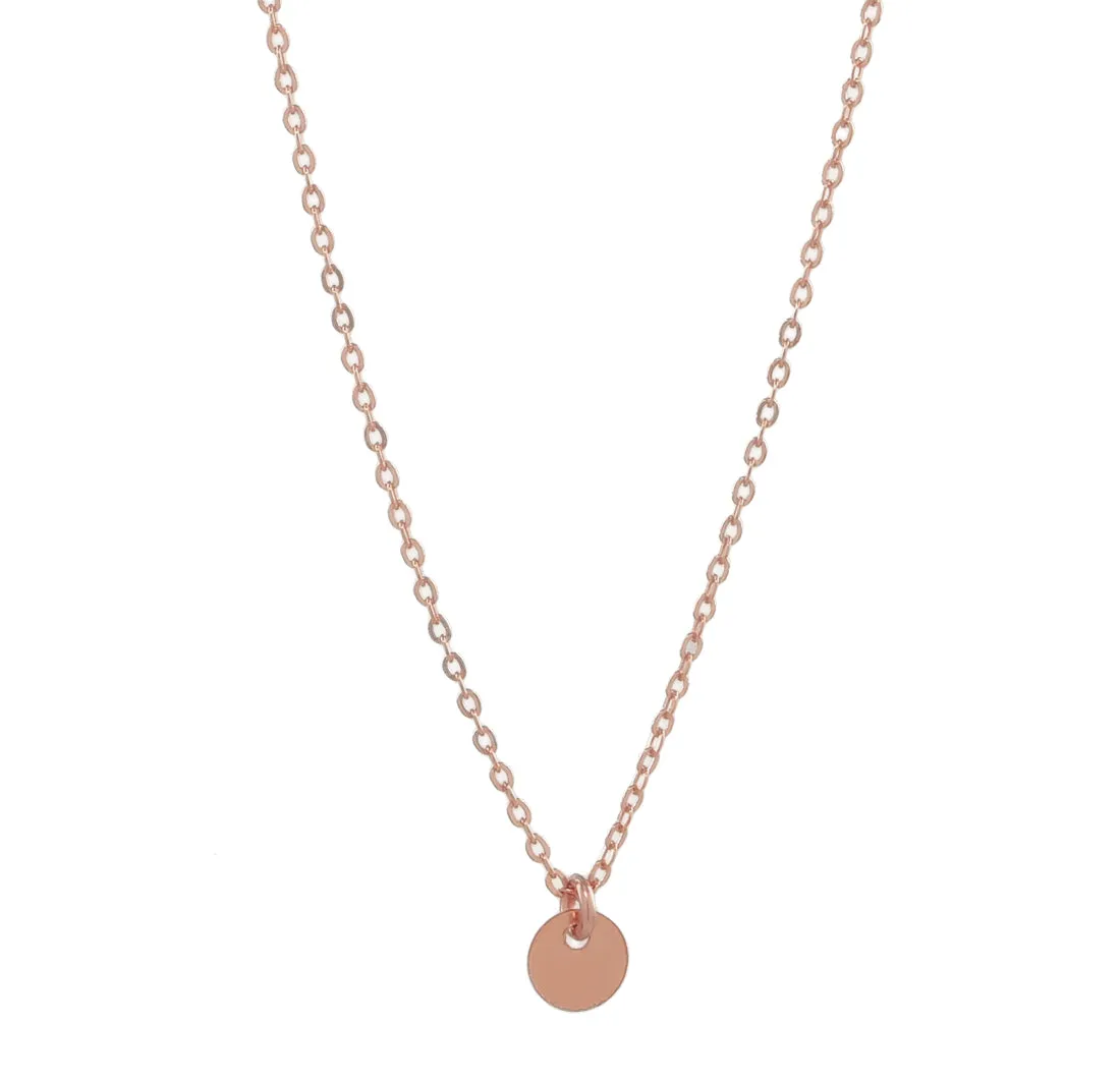 Single Disc Necklace