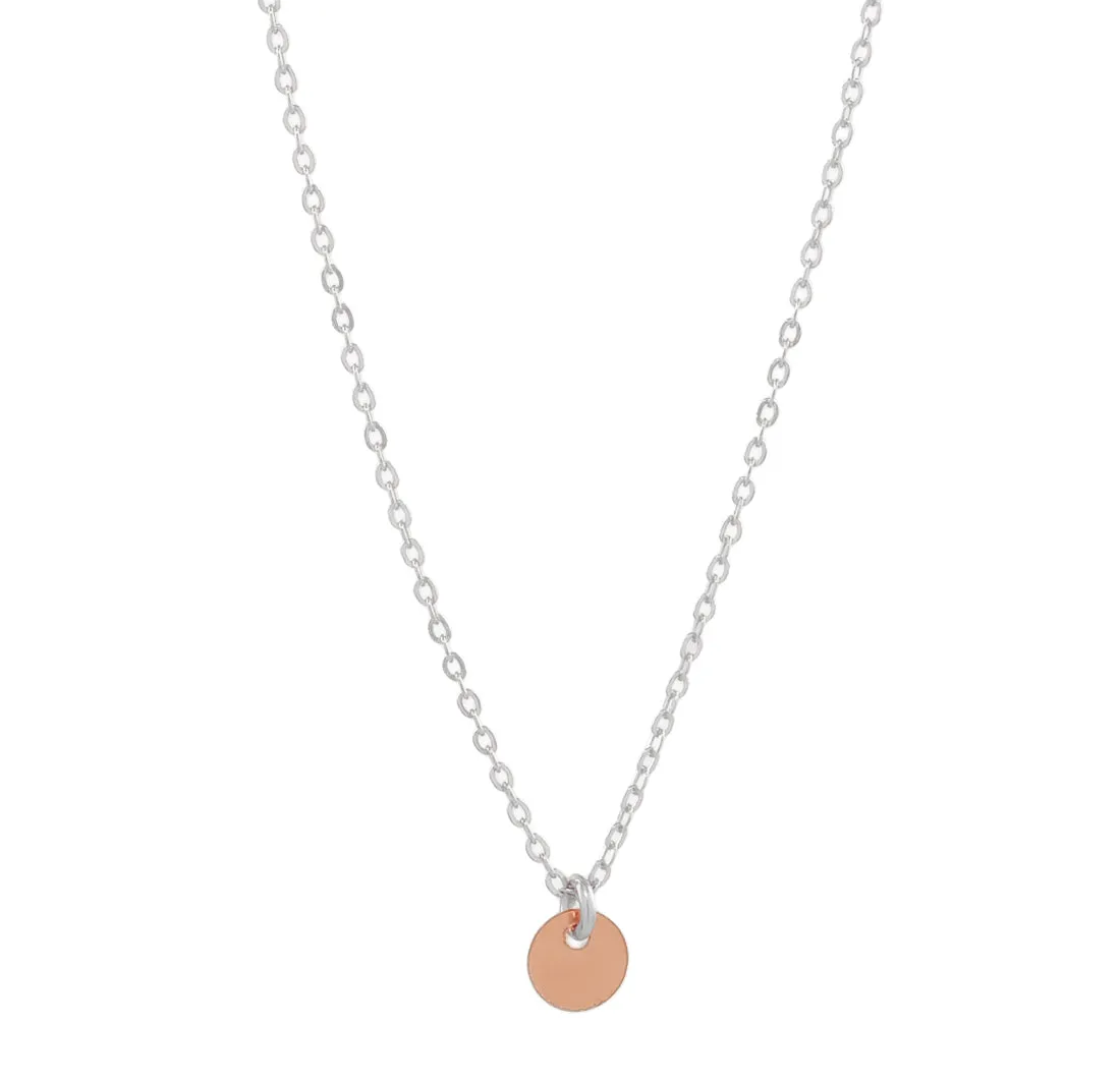 Single Disc Necklace