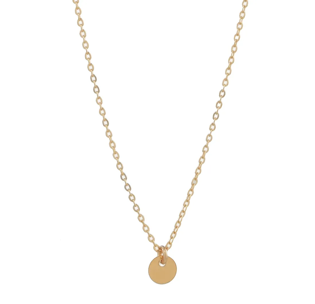 Single Disc Necklace