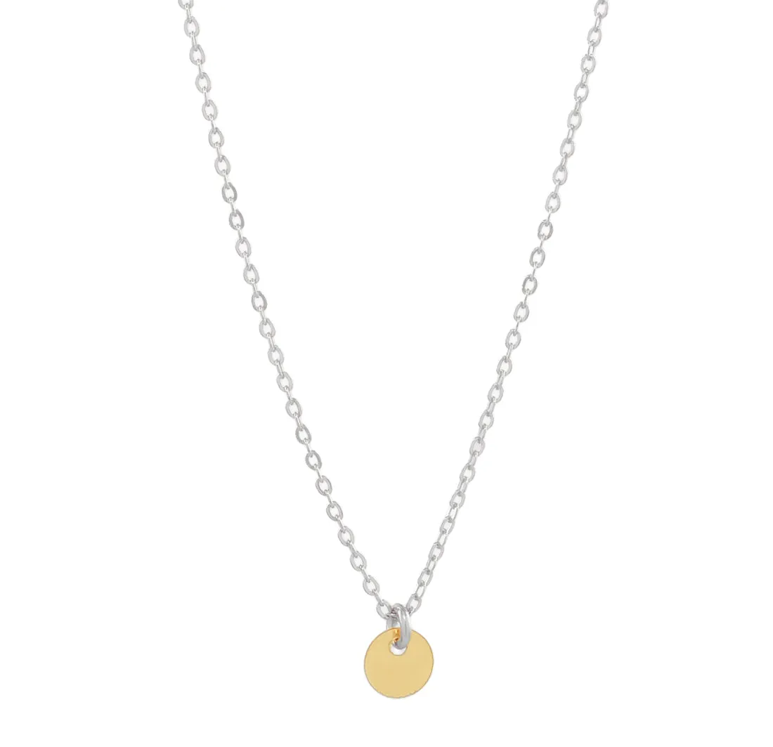Single Disc Necklace