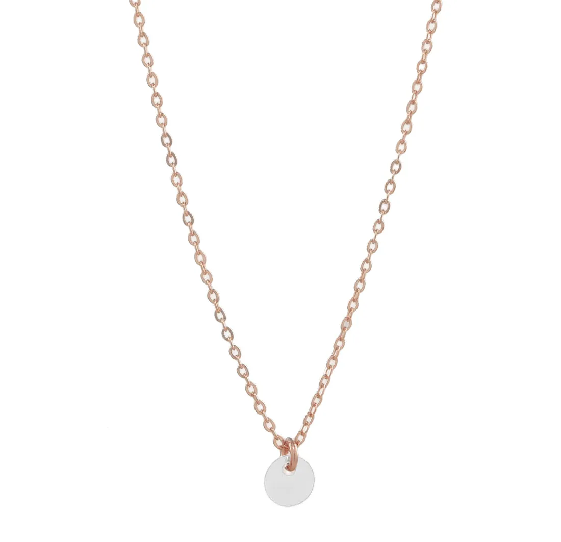 Single Disc Necklace