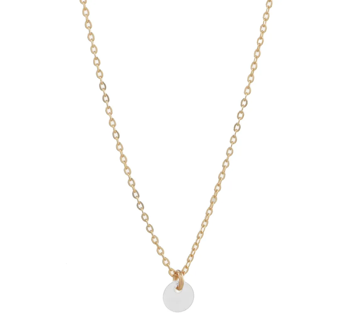 Single Disc Necklace