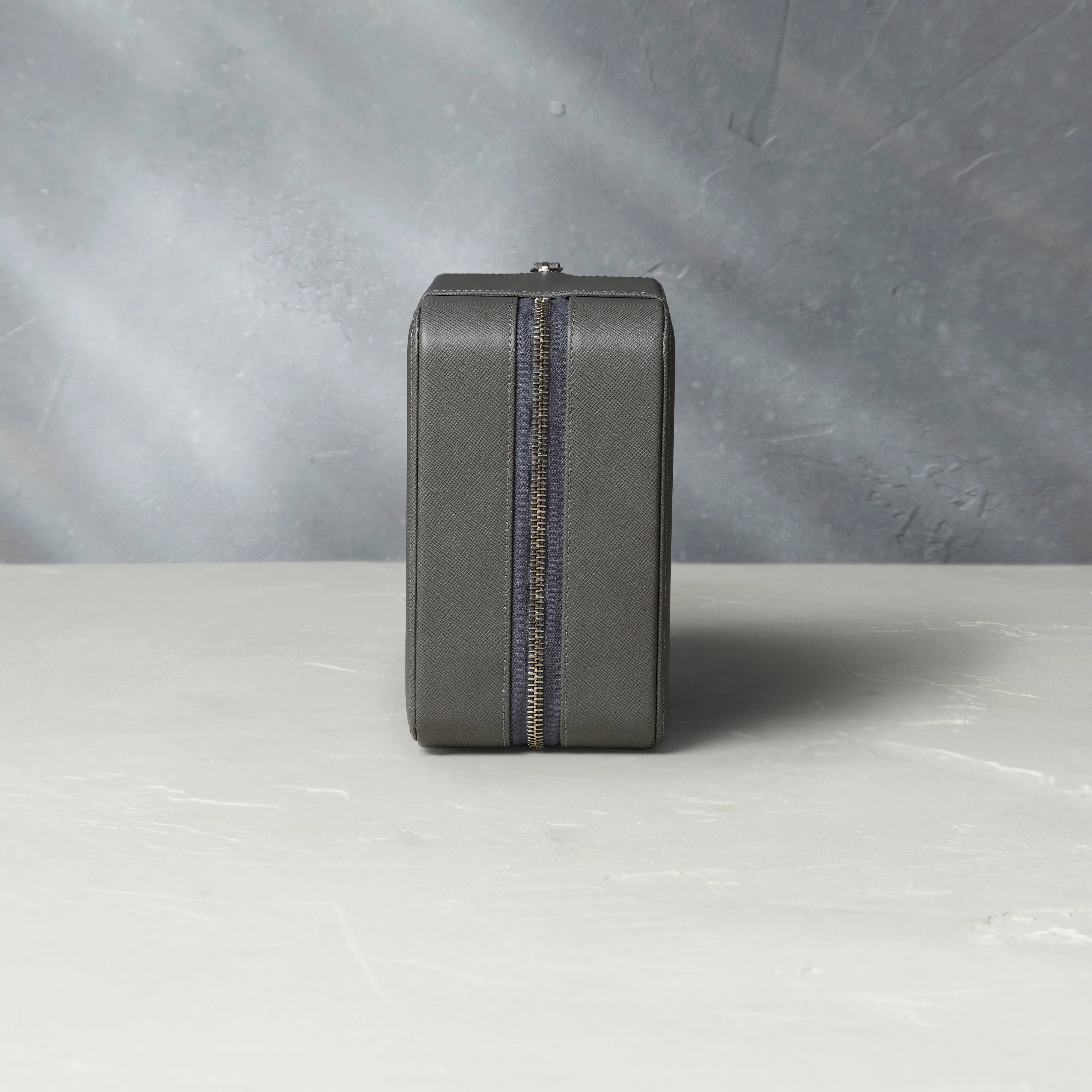 six-watch box, saffiano
