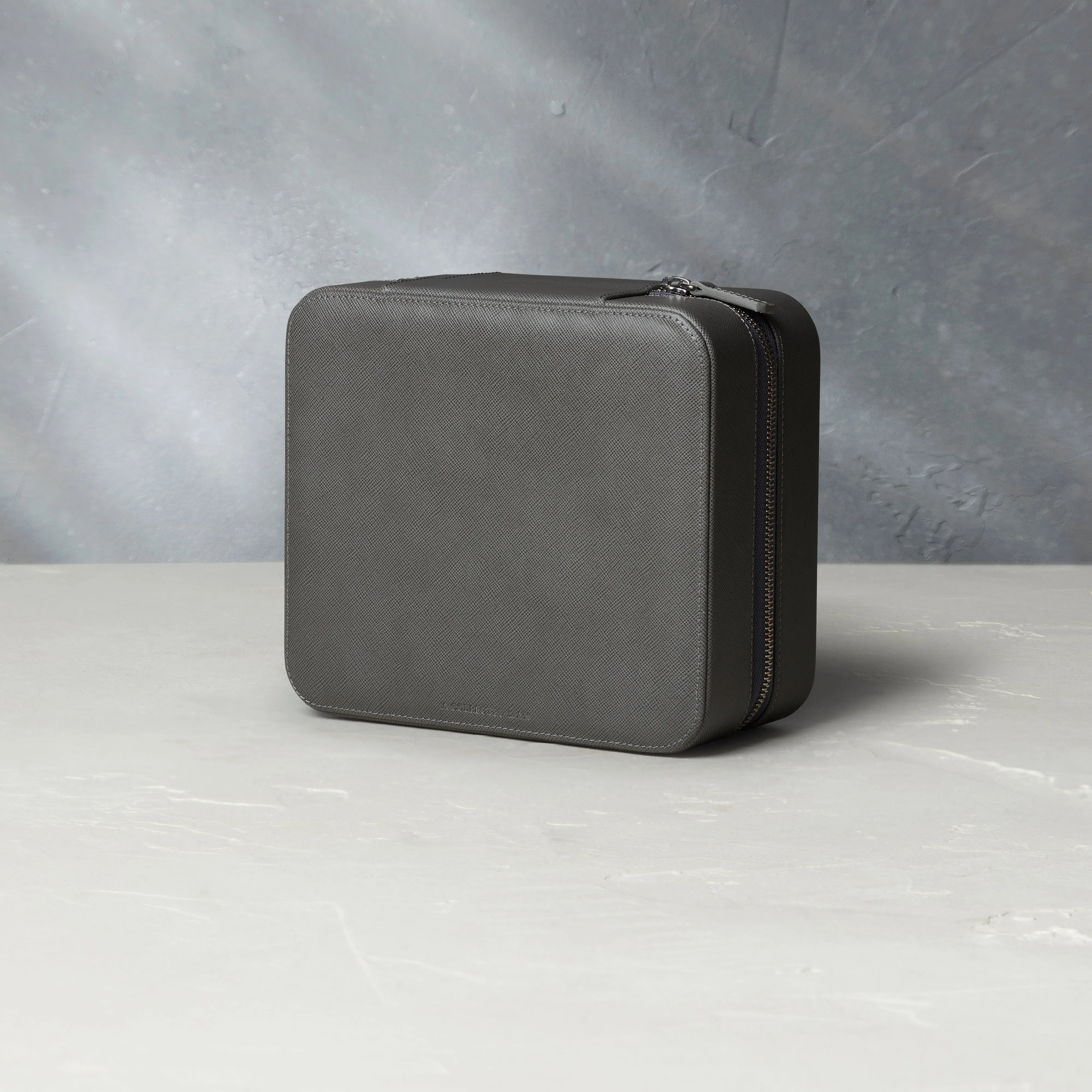 six-watch box, saffiano