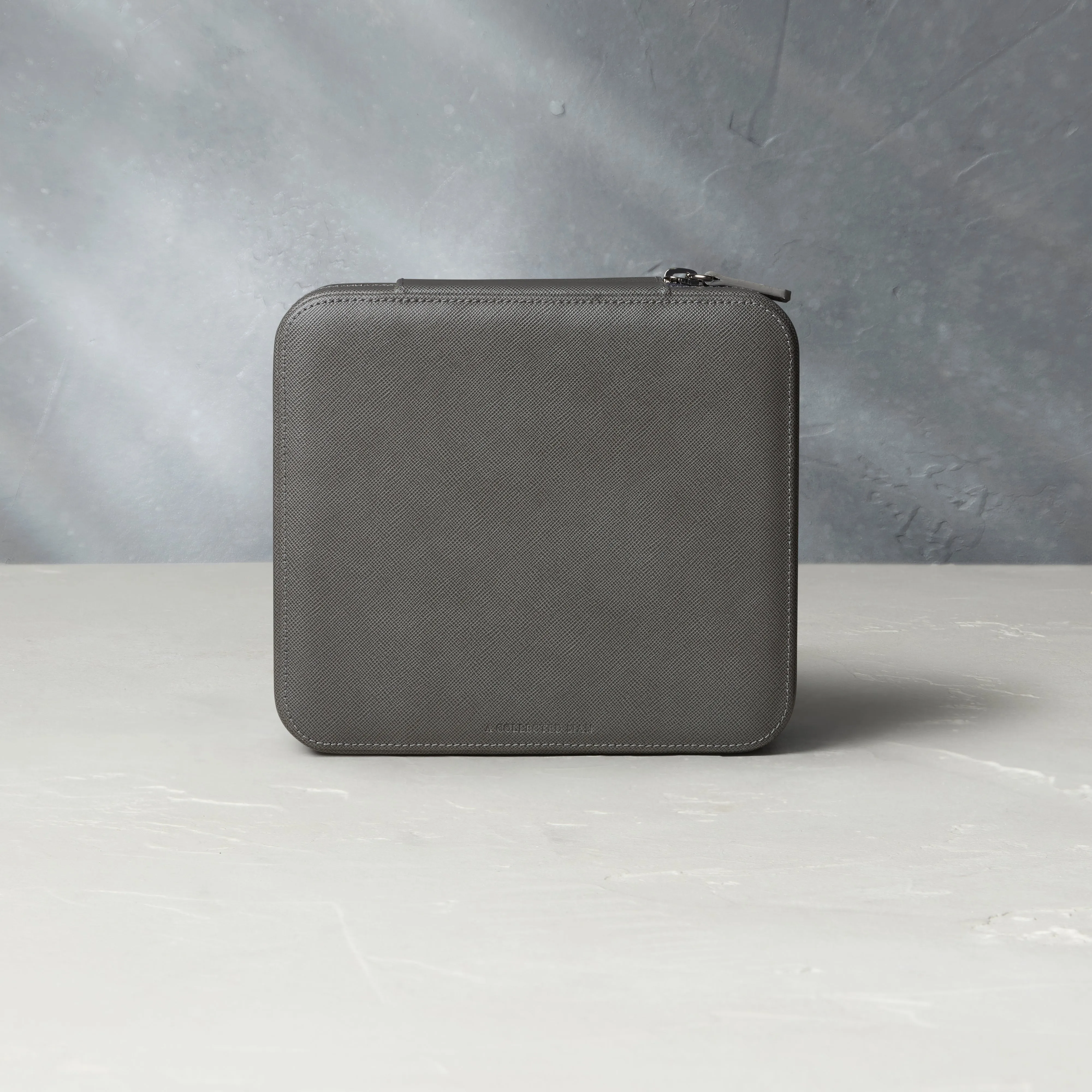 six-watch box, saffiano