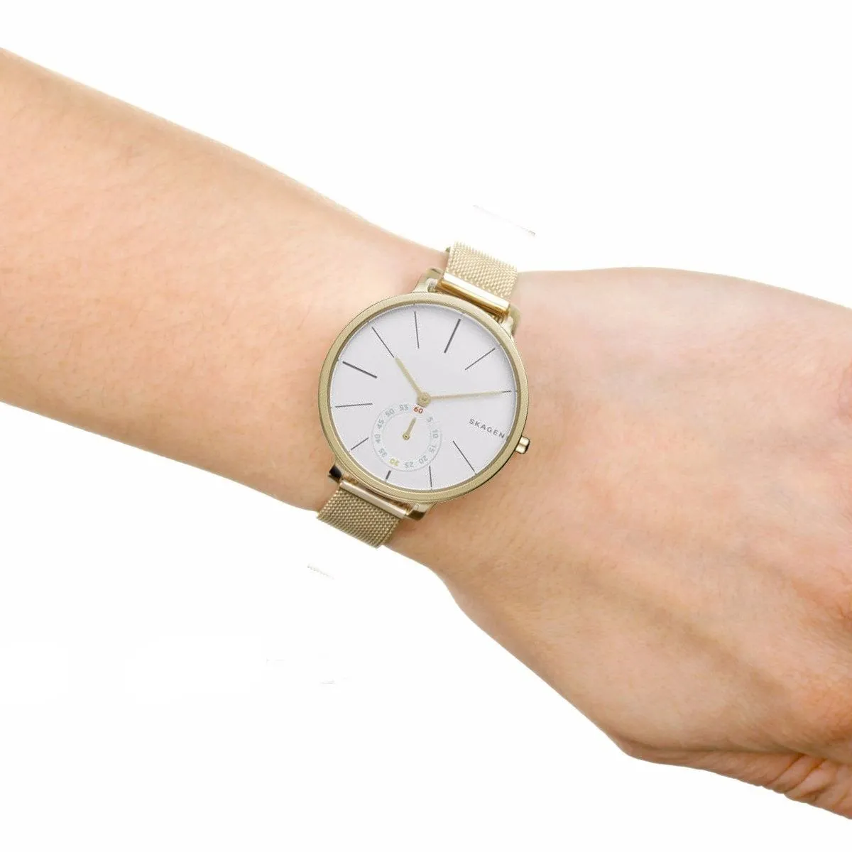 Skagen Hagen White Dial Ladies Watch SKW2436