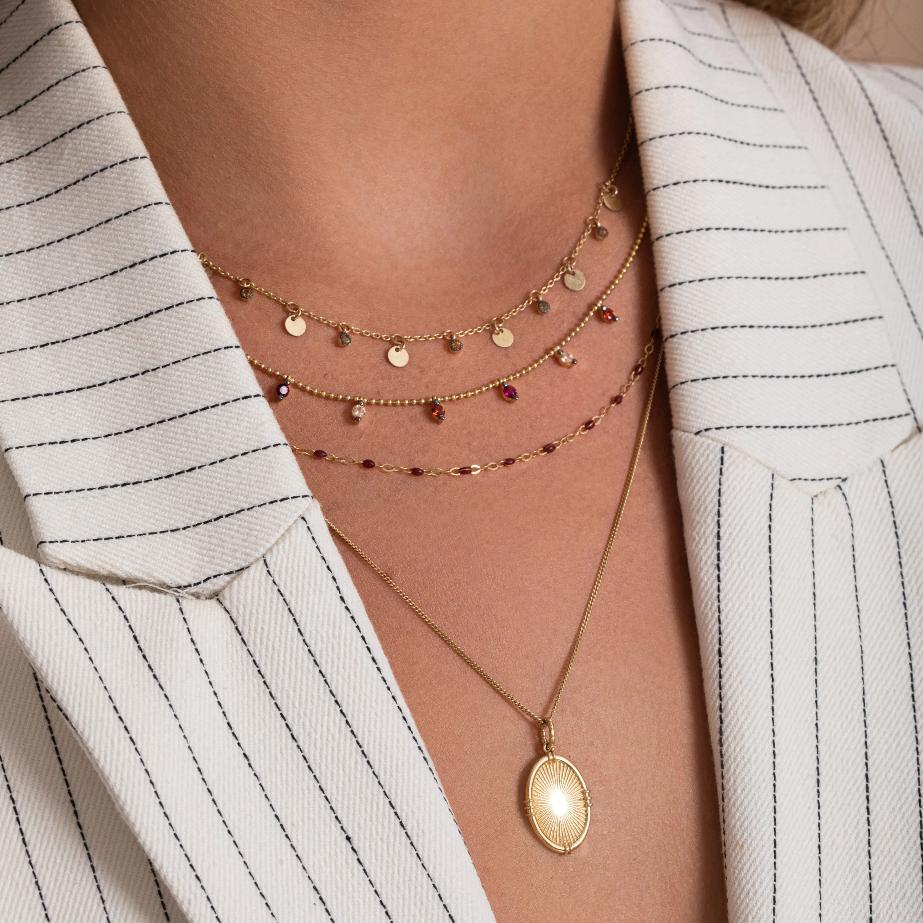 Small Shakira Stone Choker
