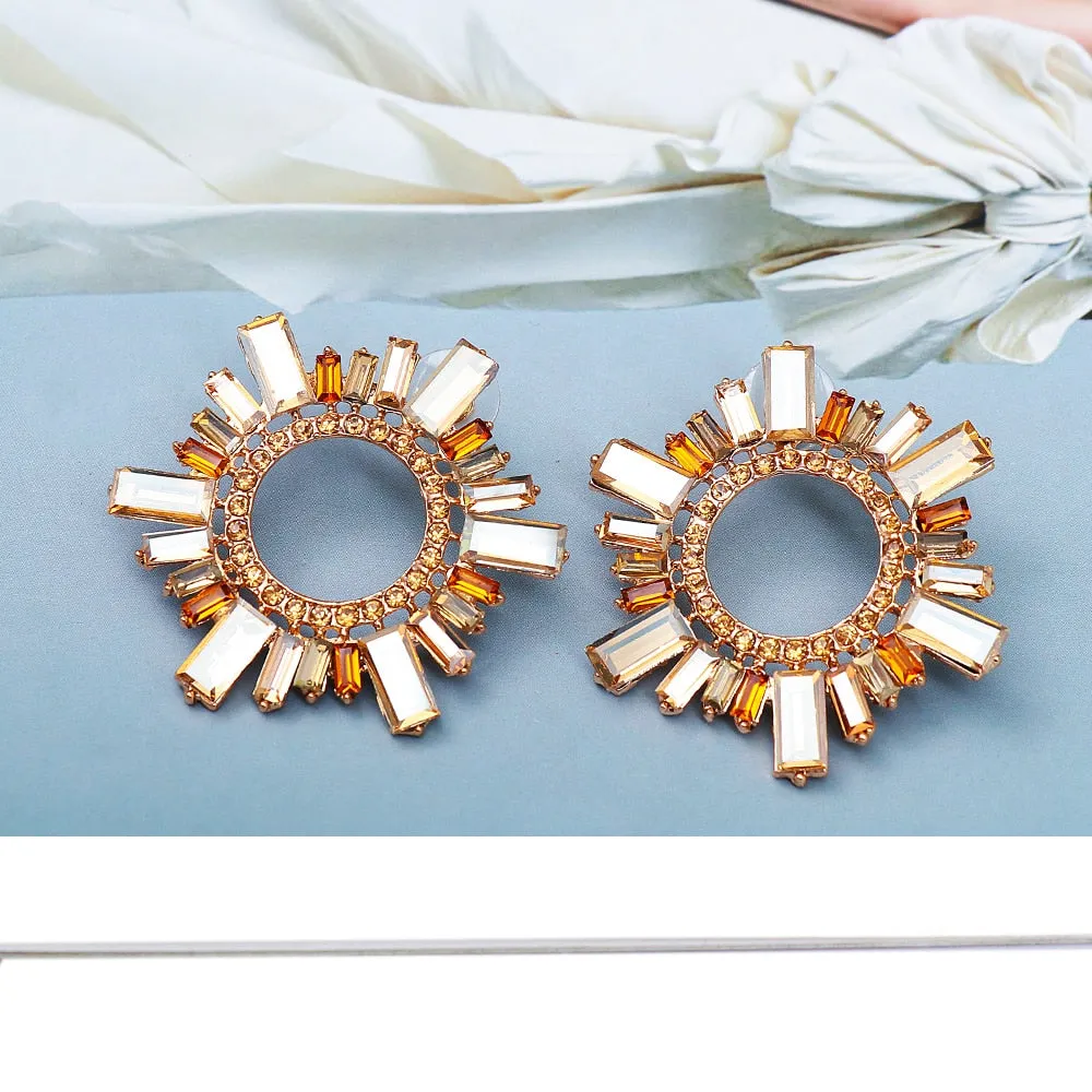 Snowfall Statement Luxury Studs