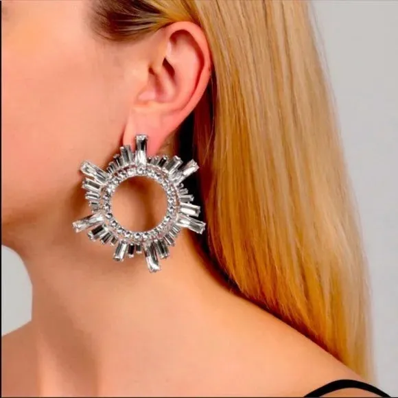 Snowfall Statement Luxury Studs