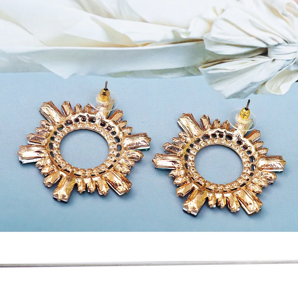 Snowfall Statement Luxury Studs