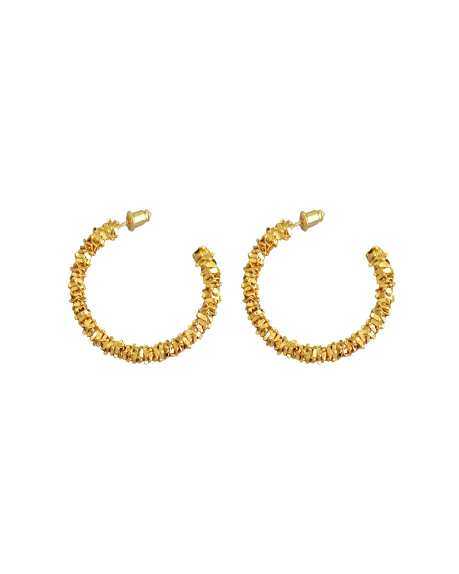 Sparkle Hoop Earrings