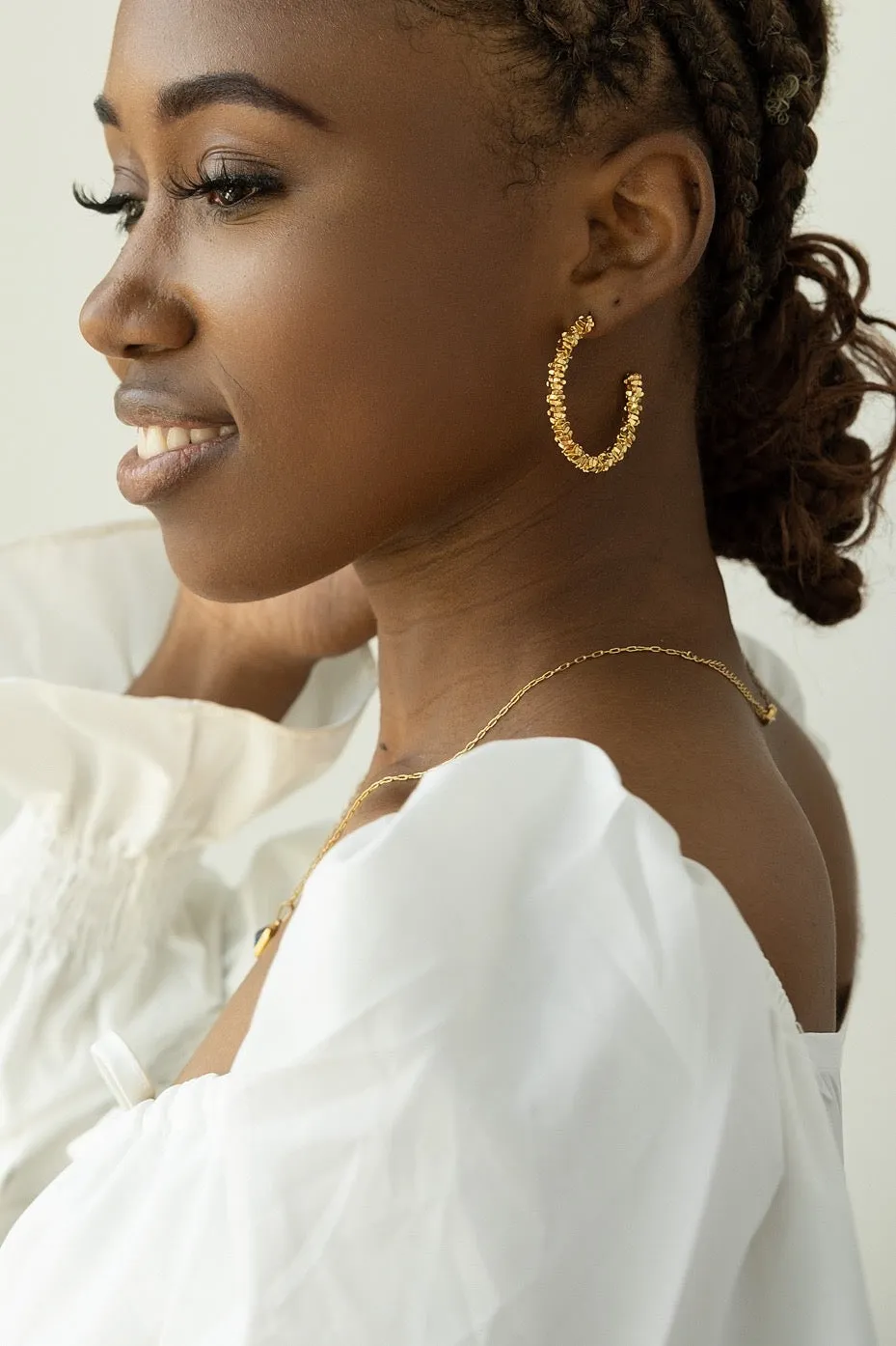 Sparkle Hoop Earrings