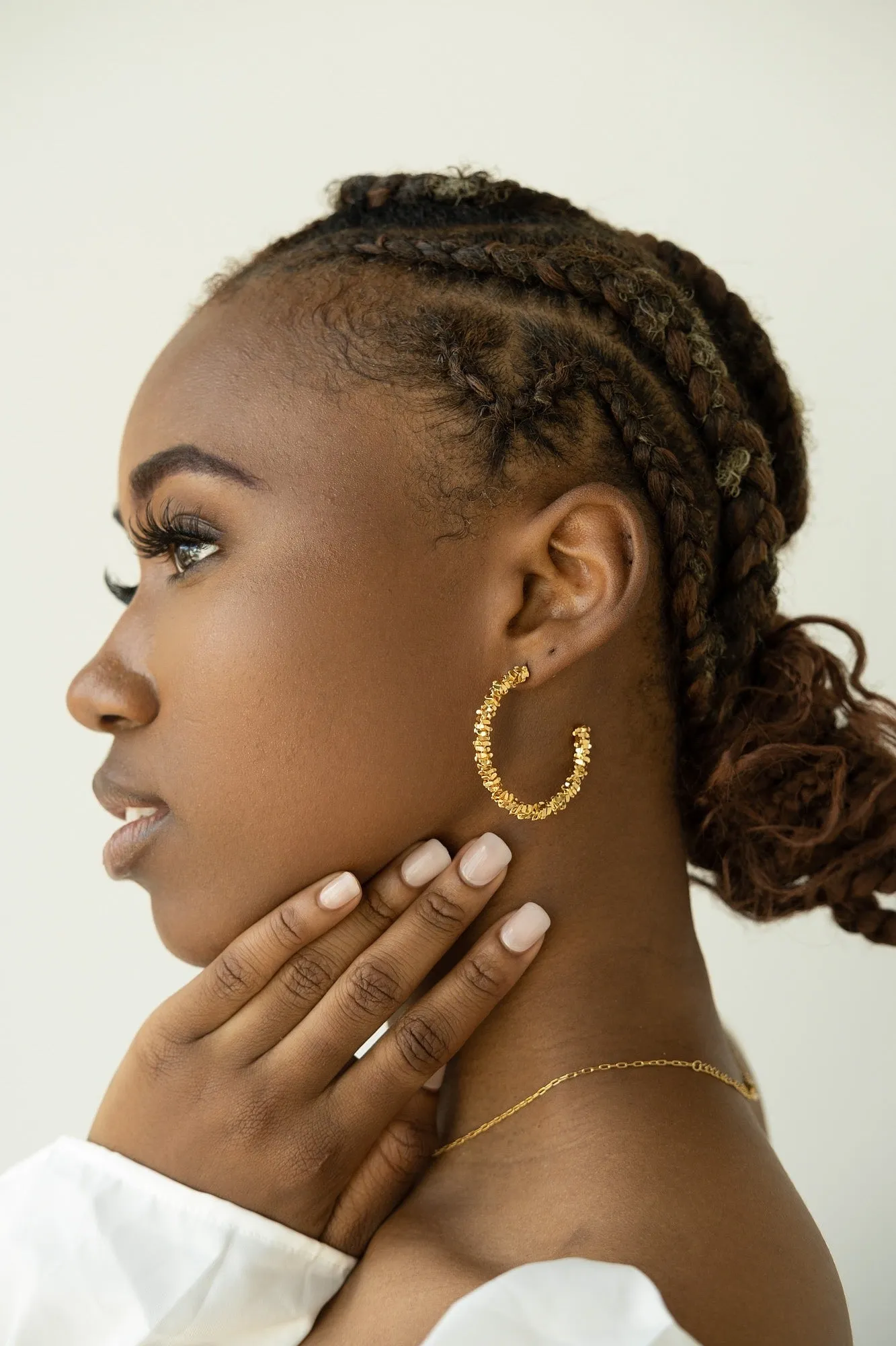Sparkle Hoop Earrings