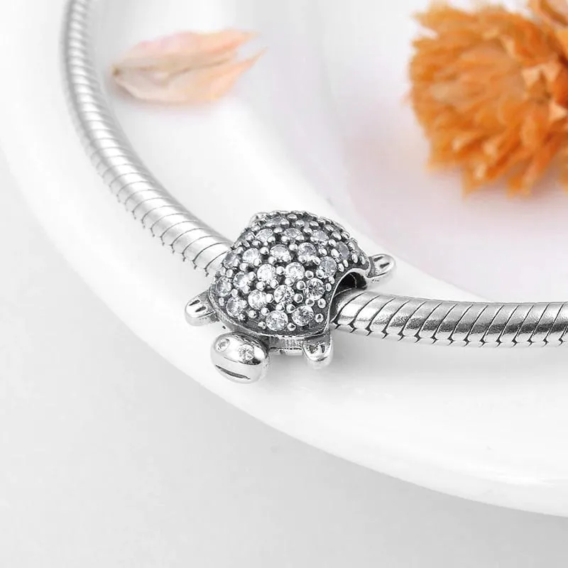 Sparkling Turtle Charm