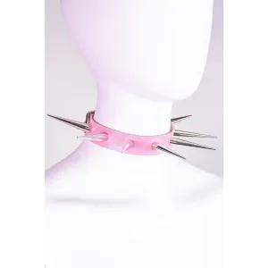 Spiky Princess Choker Necklace with Adjustable Straps